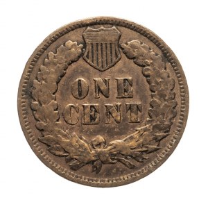 États-Unis d'Amérique (USA), 1 cent 1907, type Tête d'Indien, Philadelphie