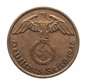 Germania, Terzo Reich (1933-1945), 2 Reichspfennig 1940 A, Berlino