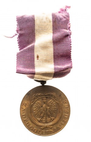 Polsko, Druhá polská republika (1918-1939), bronzová medaile za dlouholetou službu (X let) od roku 1938