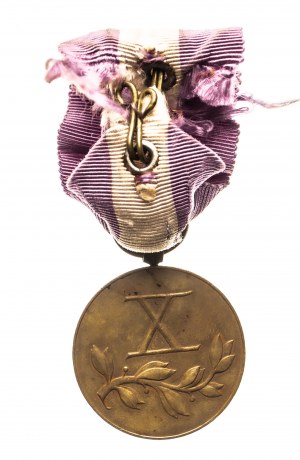 Pologne, Seconde République de Pologne (1918-1939), médaille de bronze pour longs services (X années) à partir de 1938