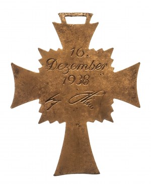 Německo, Třetí říše (1933-1945), Bronzový čestný kříž německé matky (Ehrenkreuz der Deutschen Mutter)