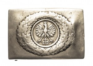 Poland, Second Republic (1918-1939), belt buckle, Rembertowska 1938