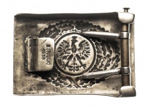 Poland, Second Republic (1918-1939), belt buckle, Rembertowska 1938