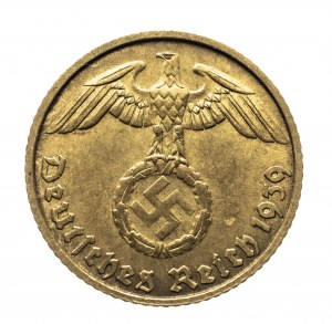 Allemagne, Troisième Reich (1933-1945), 5 Reichspfennig 1939 B, Vienne