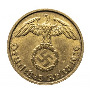 Nemecko, Tretia ríša (1933-1945), 5 Reichspfennig 1939 B, Viedeň