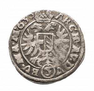 Austria, Ferdinando II (1619-1637), 3 krajcars 1630, Praga