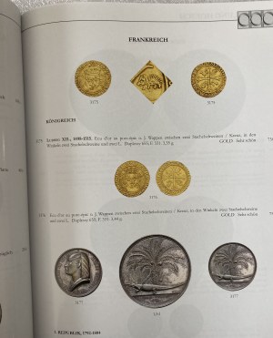 Catalogue de vente 438, Busso, collection de pièces de monnaie avec des motifs d'animaux et de chasse
