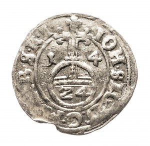 Ducal Prussia, John Sigismund (1608-1618), Prussian penny 1614, Drezdenko