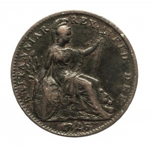 Velká Británie, Jiří IV (1820-1830), 1/2 penny 1826