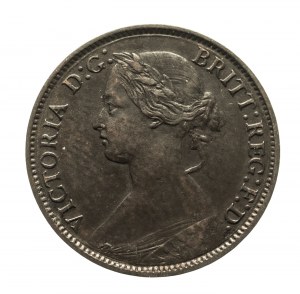 Wielka Brytania, Wiktoria (1837-1901), 1 farthing 1861 rok