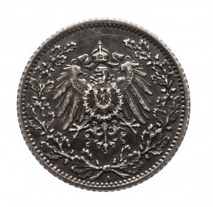 Germania, Impero tedesco (1871-1918), 1/2 marco 1919 A, Berlino