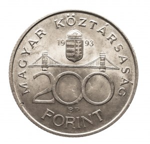 Hongrie, Troisième République (1990-2024), 200 forints 1993 Banque