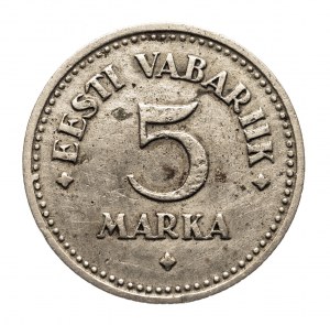Estland, Erste Republik (1922-1927), 5 Mark 1924, Berlin