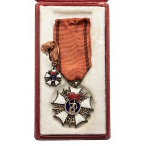Polska, PRL (1944-1989), Order Sztandaru Pracy + miniaturka
