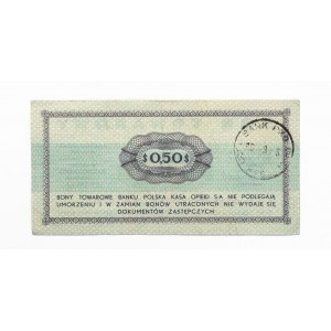 PEWEX 50 centów 1969 - GC - kasowany.