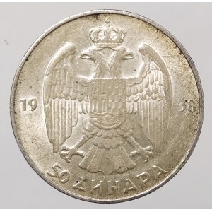 Jugosławia, 50 dinarów 1938