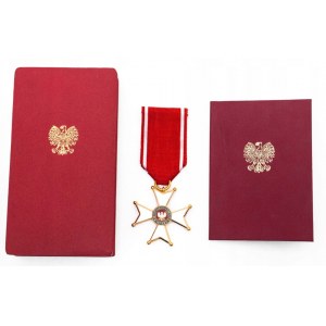 Polska, PRL (1944-1989), Krzyż Kawalerski Orderu Odrodzenia Polski z legitymacją