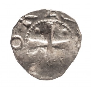 Niemcy, Dolna Lotaryngia - Kolonia- arcybiskupstwo - Otto III (983-1002), denar 983-1002