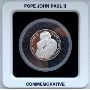 Polska, PRL (1944-1989), 10000 złotych 1988, Jan Paweł II - X-lecie Pontyfikatu, Warszawa