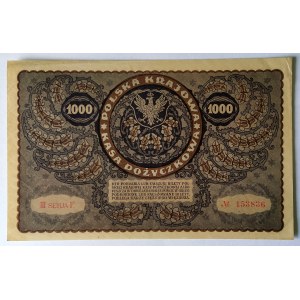 Polska, II Rzeczpospolita (1918-1939), 1000 marek polskich 23.08.1919, III Serja F