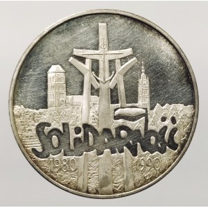 Polska, Rzeczpospolita od 1989 roku, 100000 złotych 1990 Solidarność, typ A