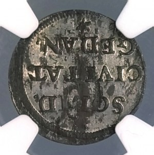 Polska, Jan II Kazimierz Waza (1649-1668), szeląg 1657, Gdańsk