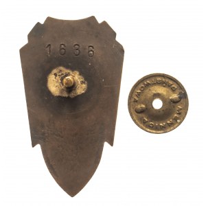 Polska, Odznaka Wzorowy Kierowca II klasy wz. 1946 (1946-1952) Warszawa