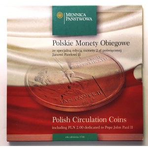 Polska, Rzeczpospolita od 1989 roku, oficjalny zestaw monet obiegowych Mennicy Państwowej