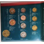 Polska, Rzeczpospolita od 1989 roku, oficjalny zestaw monet obiegowych Mennicy Państwowej
