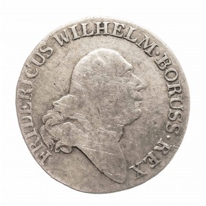 Niemcy, Prusy, Fryderyk Wilhelm II, 4 grosze 1797 A Berlin.