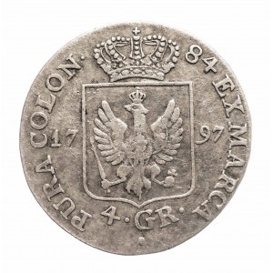 Niemcy, Prusy, Fryderyk Wilhelm II, 4 grosze 1797 A Berlin.