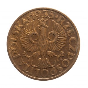 Polska, II Rzeczpospolita (1918-1939), 2 grosze 1935, Warszawa