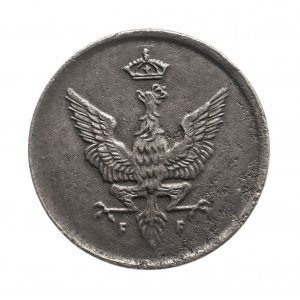 Królestwo Polskie, 1 fenig 1918, Stuttgart