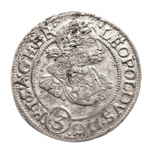 Śląsk pod panowaniem habsburskim, Leopold I, 3 krajcary 1670 SHS, Wrocław (4)