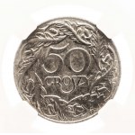 Generalna Gubernia, 50 groszy 1938, Warszawa, żelazo niklowane