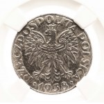Generalna Gubernia, 50 groszy 1938, Warszawa, żelazo niklowane