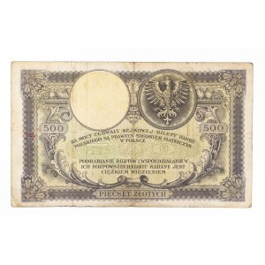 Polska, II Rzeczpospolita (1918-1939), 500 ZŁOTYCH, 28.02.1919, seria S.A.