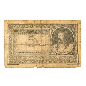 Polska, II Rzeczpospolita (1919 - 1939), 5 MAREK POLSKICH, 17.05.1919, Seria O.