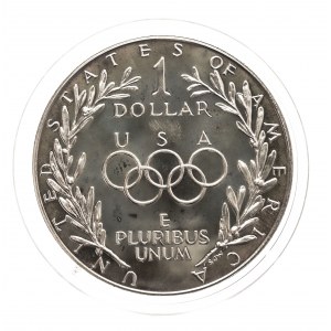 Stany Zjednoczone Ameryki (USA), 1 dolar, Igrzyska XXIV Olimpiady Seul 1988, 1988 S, San Francisco