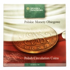 Polska, Rzeczpospolita Polska od 1989, oficjalny zestaw monet obiegowych Mennicy Państwowej