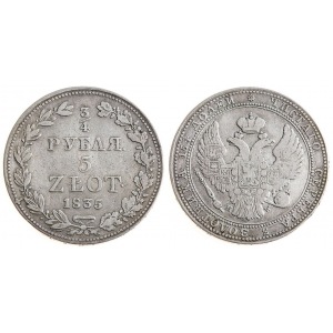Królestwo Polskie, 3/4 Rubla / 5 Złotych 1835