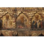 Gilded Icon, Byzantine or Geece School, 15th Century