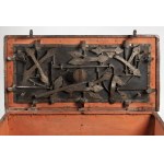 Painted Iron Chest, 17th Century