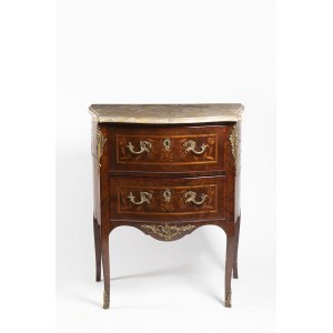 Small Mahogany Commode in a Louise XV. Style