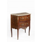 Small Mahogany Commode in a Louise XV. Style