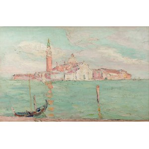 Włodzimierz Terlikowski (1873 Poraj k. Łodzi - 1951 Paryż), Widok na wyspę San Giorgio Maggiore w Wenecji
