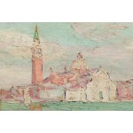 Włodzimierz Terlikowski (1873 Poraj k. Łodzi - 1951 Paryż), Widok na wyspę San Giorgio Maggiore w Wenecji