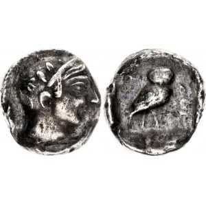Ancient Greece Hemidrachm 449 - 413 BC, Athens