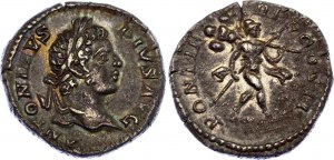 Roman Empire AR Denarius 207 AD