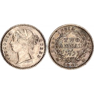 British India 2 Annas 1841 C